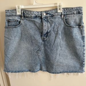 Old navy jean skirt